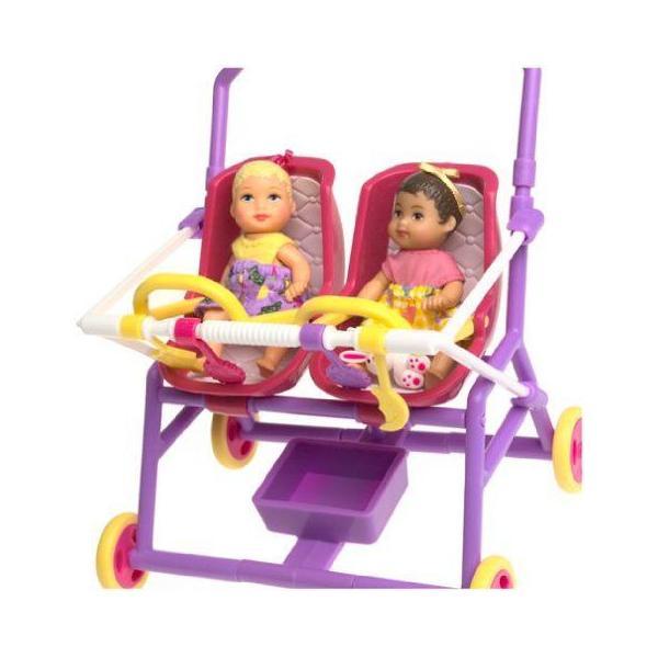 Barbie バービー \u0026 Krissy Stroll 'n Play! 3-in-1 Fun ドール 人形 フィギュアの画像