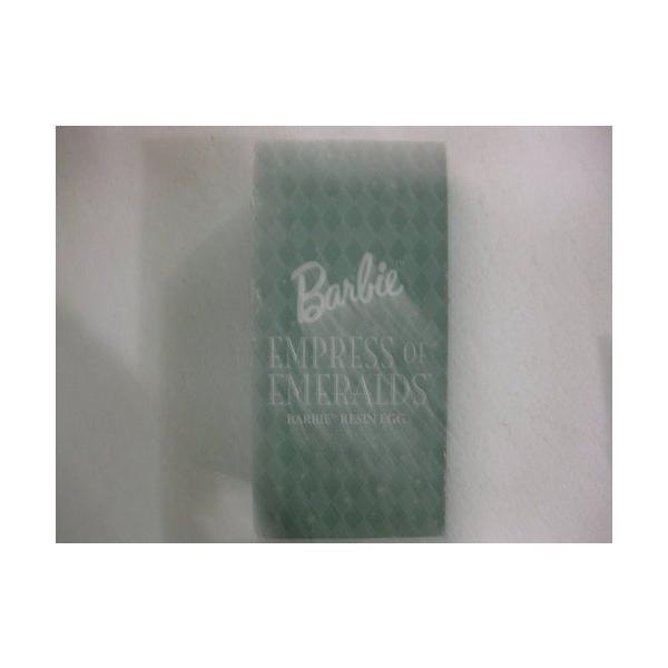 Barbie バービー Empress Of Emeralds Barbie バービー Resin Egg From Mattel マテル社 2000 ドールの画像