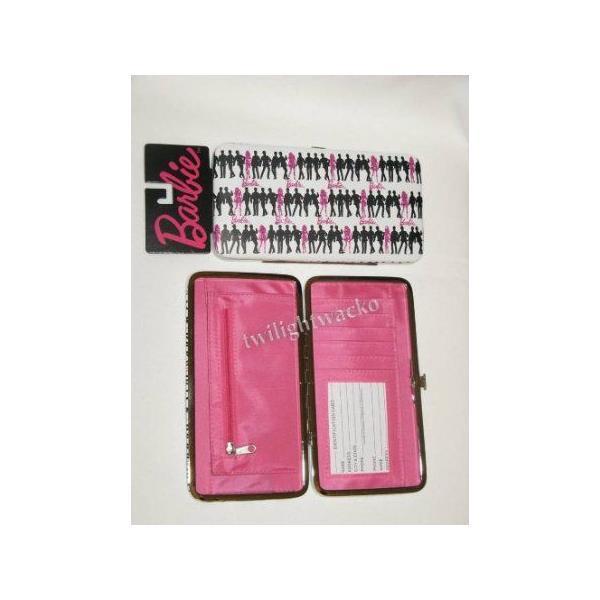 Barbie バービー Hard Case Hinged Clutch Wallet ドール 人形 フィギュアの画像