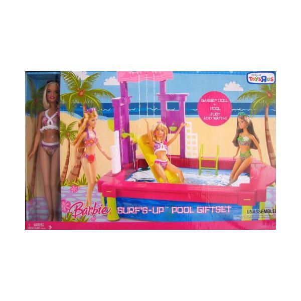 Barbie バービー Surf's Up Pool Giftset w Doll \u0026 Pool ドール 人形 フィギュアの画像