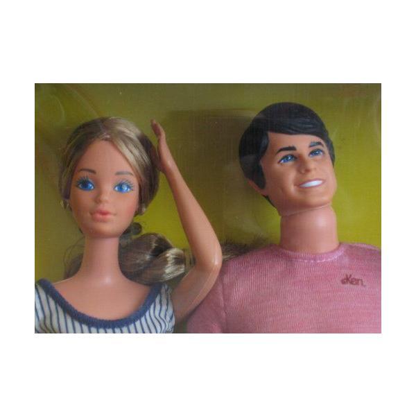 Vintage Barbie バービー \u0026 Friends Doll Set w P.J., Ken \u0026 Barbie バービー Dolls 1982 Mattel マの画像