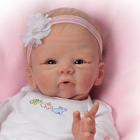 【アシュトンドレイク】Tasha Edenholm ★Snuggle Bunny★ Lifelike Poseable/赤ちゃん人形/ベビードール_1