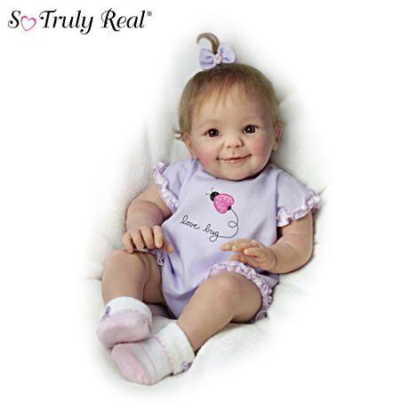 【アシュトンドレイク】Cheryl Hill ★Little Love Bug★ Poseable Baby Doll/赤ちゃん人形/ベビードール