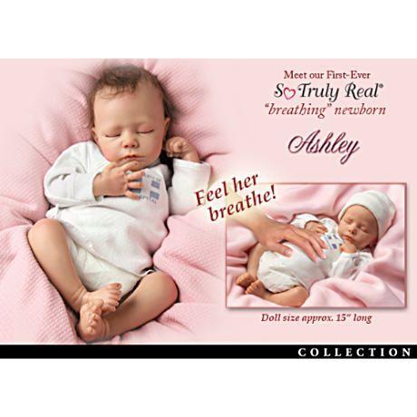 【アシュトンドレイク】The ★Breathing★ Lifelike Baby Doll Collection/赤ちゃん人形/ベビードール_1
