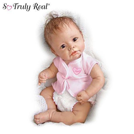 【アシュトンドレイク】Linda Murray Lifelike Baby Girl Doll: Little Angel/赤ちゃん人形/ベビードール