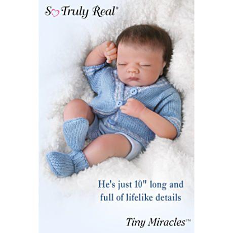 【アシュトンドレイク】Tiny Miracles ★Little Charlie★ Sleepy Doll/赤ちゃん人形/ベビードール_1