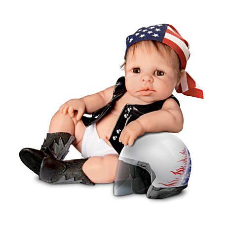 新作＊ 【アシュトンドレイク】Sherry Rawn Biker Babies Doll