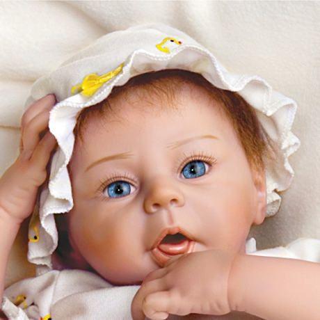 【アシュトンドレイク】The Lifelike ★Breathing★ Baby Girl Doll/赤ちゃん人形/ベビードール｜dollworld｜02