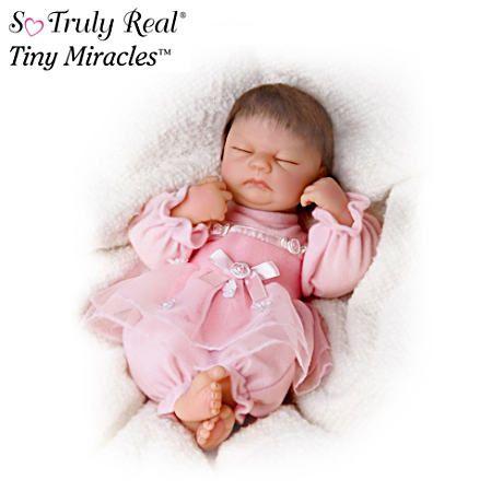 【アシュトンドレイク】Lifelike Sleeping 10 Inch Vinyl Doll/赤ちゃん人形/ベビードール