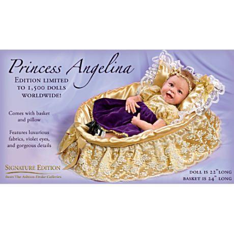 Signature-Edition Princess Angelina Realistic Baby/赤ちゃん人形