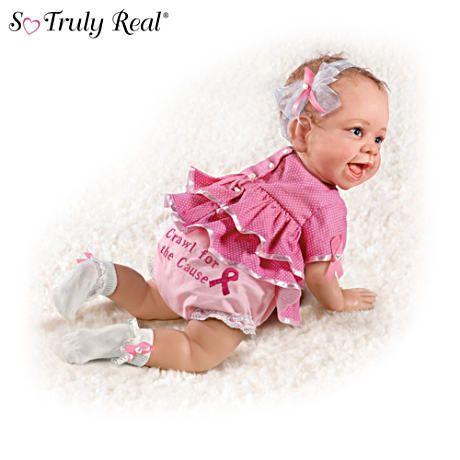 アシュトンドレイク】Breast Cancer Support Lifelike Baby アシュトンドレイク】Breast Cancer Support Lifelike Baby
