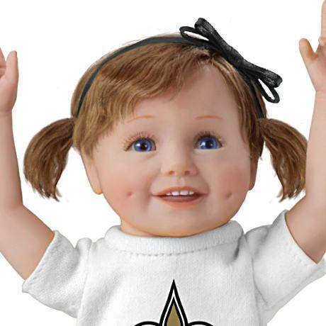 アシュトンドレイク】NFL-Licensed New Orleans Saints Fan Girl Doll