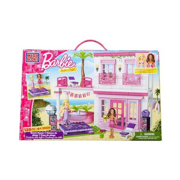 Mega Bloks メガブロック Barbie バービー Beach House ドール 人形 フィギュア_1