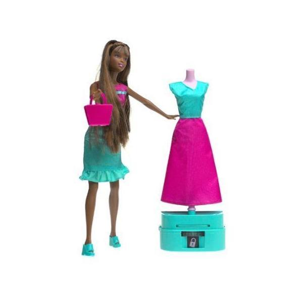 Barbie バービー CHRISTIE BEAD 'N BEAUTY Doll AA w 2 Outfits & Accessories 2001 ドール 人形 フィ