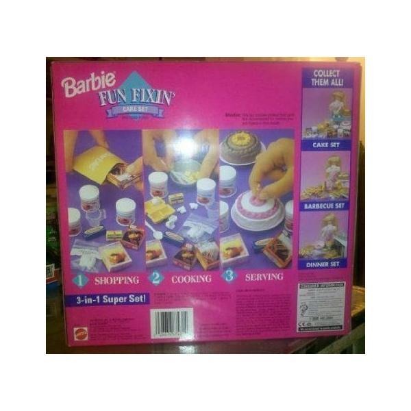 Barbie バービー Fun Fixin Cake Set 3 -In- 1 Super Set ドール 人形 フィギュア_2