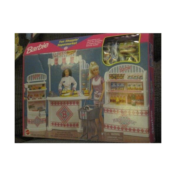 Barbie バービー Fun Shoppin' Supermarket ドール 人形 フィギュア_1