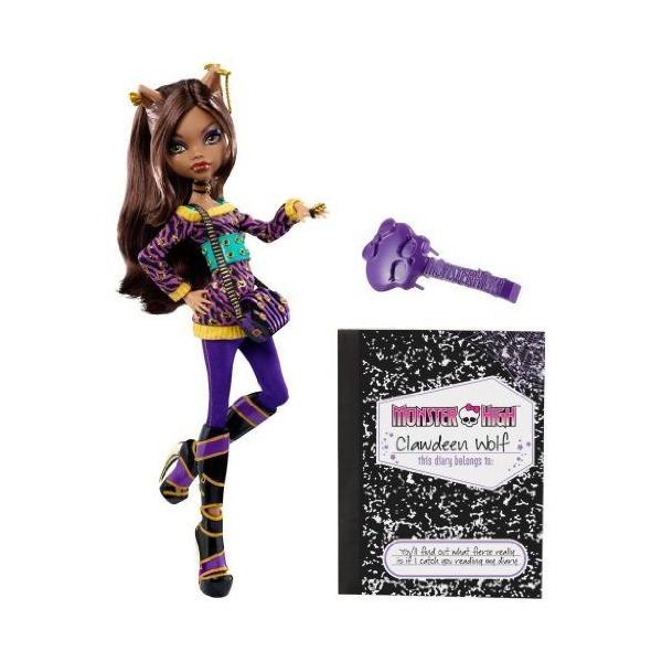 Toy / Game Monster High モンスターハイ Clawdeen Wolf Doll Daughter Of The Infamous Werewolf W/の画像