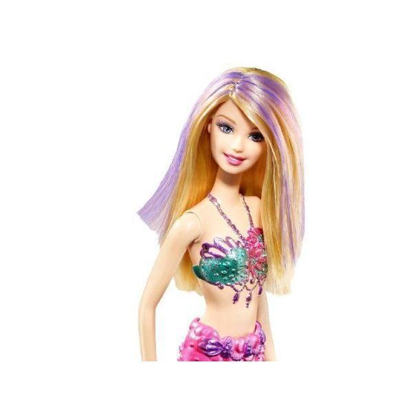 Barbie バービー Purple Color Change Mermaid Doll Kid/Child ドール 人形 フィギュア_1