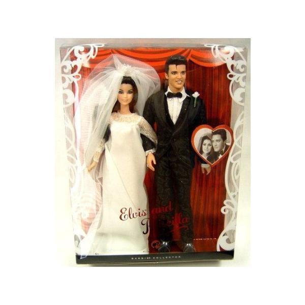 Elvis And Priscilla Barbie バービー Gift Set ドール 人形 フィギュア_1