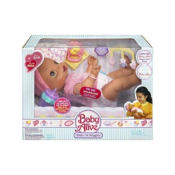 Hasbro ハスブロ Baby Alive ベビーアライブ Wets & Wiggles Hispanic Doll ドール 人形 フィギュア_1