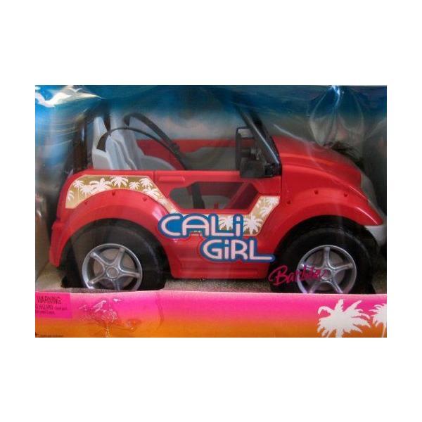 Barbie バービー Cali Girl Beach Convertible Vehicle - Tailgate Flips Down! 2004 ドール 人形 フの画像