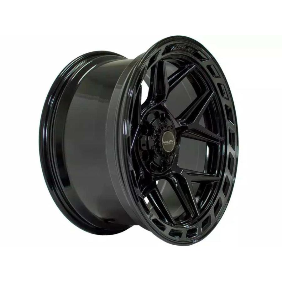 [4PLAYWHEELS(4プレイ)正規品]20インチアルミホイール 1本 Gen3/4P06  20×10 5H127 -18 CB87.1 ブラック  汎用/4P06-20100-5D55-18BBTの画像