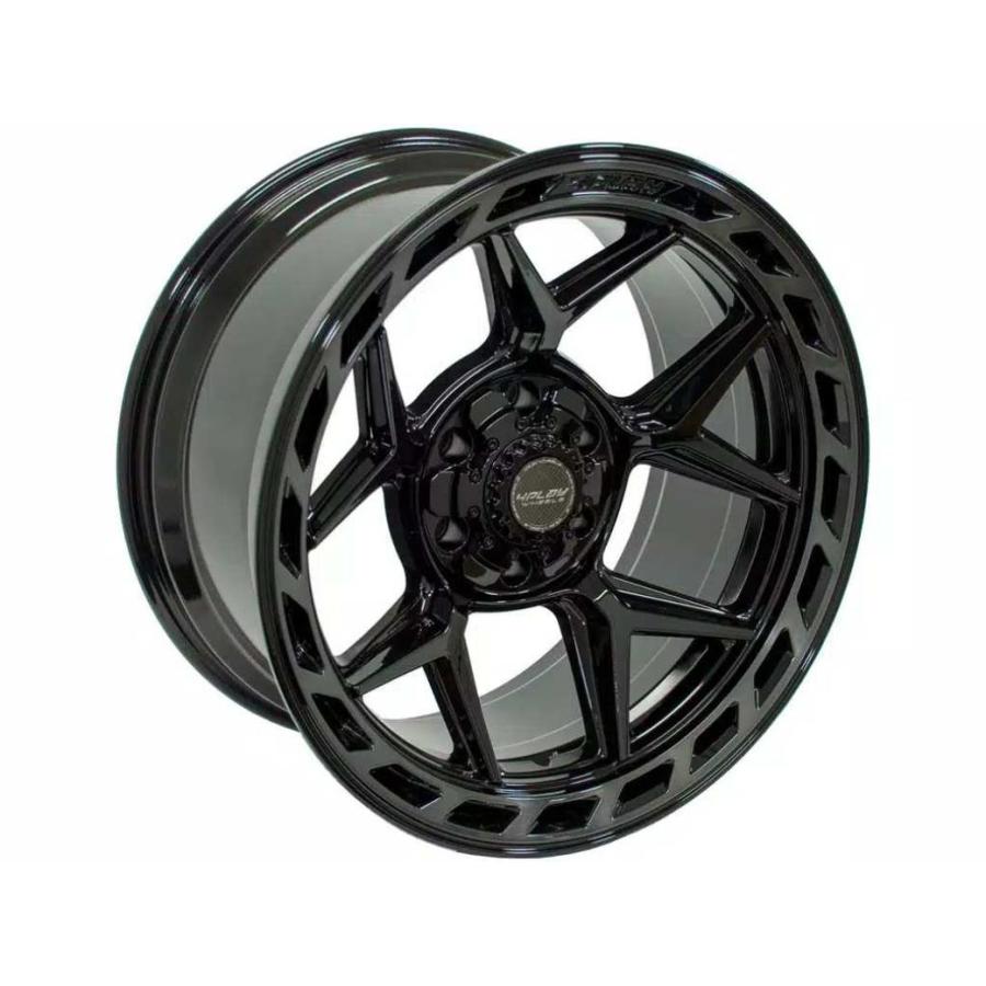 [4PLAYWHEELS(4プレイ)正規品]20インチアルミホイール 1本 Gen3/4P06  20×10 5H127 -18 CB87.1 ブラック  汎用/4P06-20100-5D55-18BBTの画像