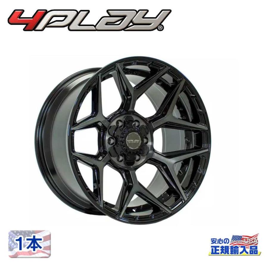 4PLAYWHEELS(4プレイ)正規品]24インチアルミホイール 1本 Gen3/4P06 24 