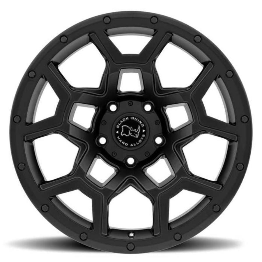 [Black Rhino (ブラックライノ)正規代理店]17インチアルミホイール 1本 OVERLAND 17×8J 5H127 +30 CB71.6 汎用/1780VRL305127M71_2