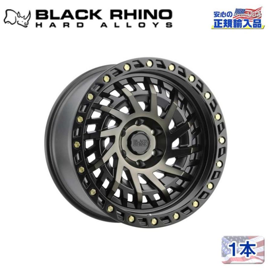 Black Rhino (ブラックライノ)正規代理店]17インチアルミホイール 1本
