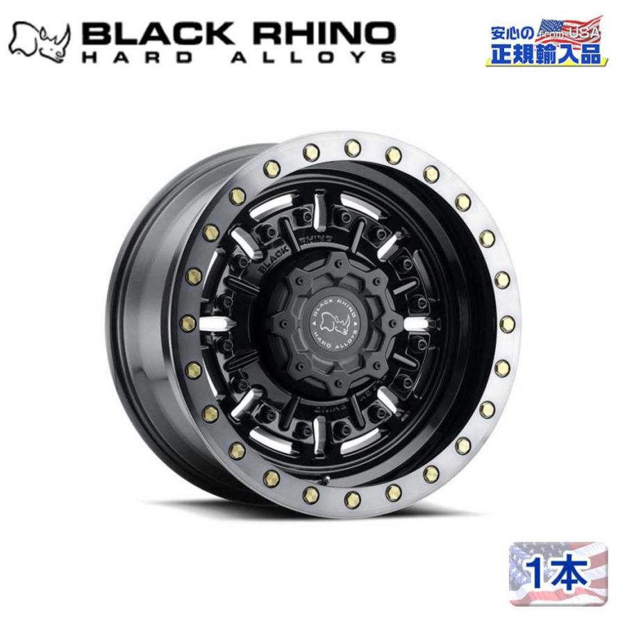 Black Rhino (ブラックライノ)正規代理店]17インチアルミホイール 1本