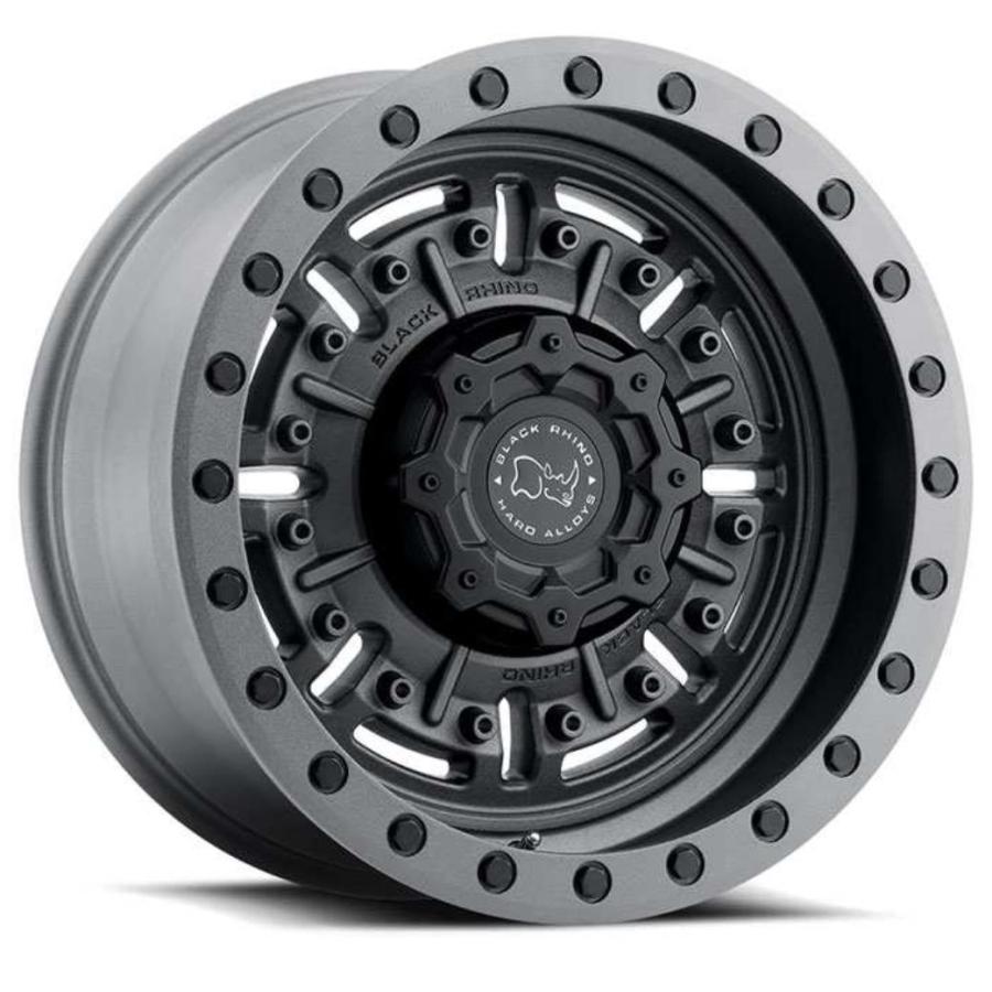 [Black Rhino (ブラックライノ)正規代理店]18インチアルミホイール 1本 ABRAMS 18×9.5J 5H127 -18 CB71.6 汎用/1895ABR-85127G71の画像