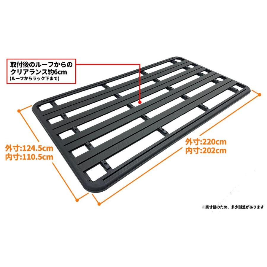 GI☆GEAR フラットルーフラック ルーフキャリア フラットラック TOYOTA