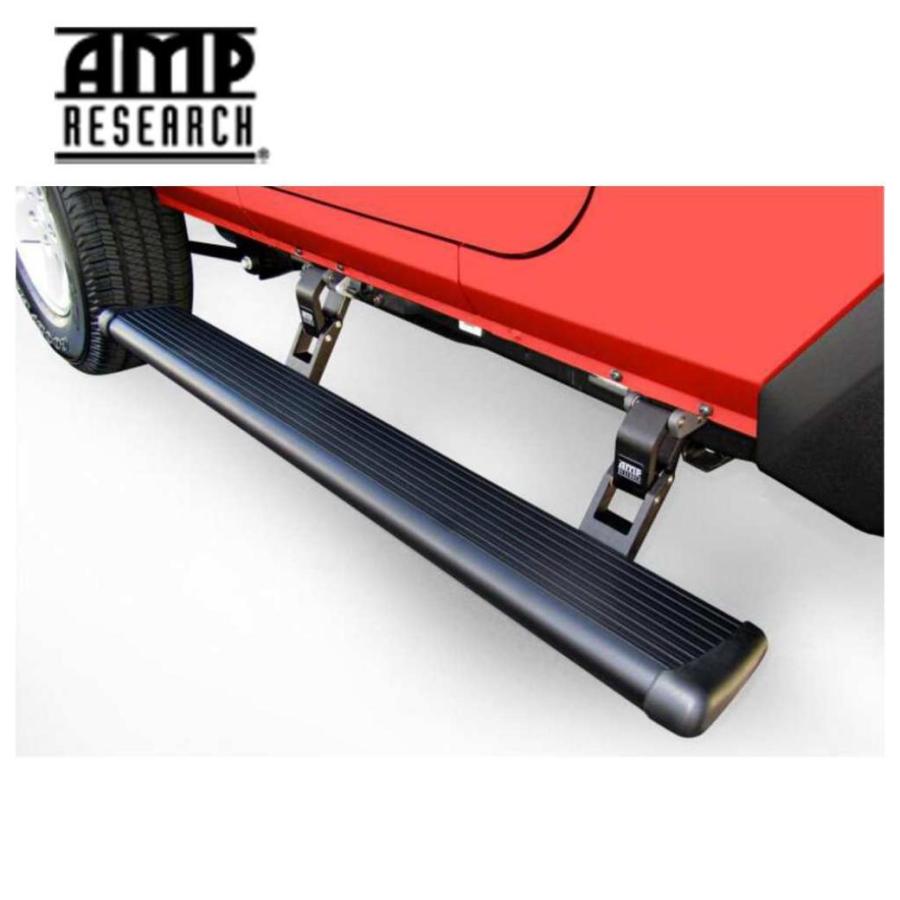 [AMP RESEARCH エーエムピーリサーチ]電動ランニングボード/サイドステップ ガソリン車 Jeep ジープ グラディエーター JT