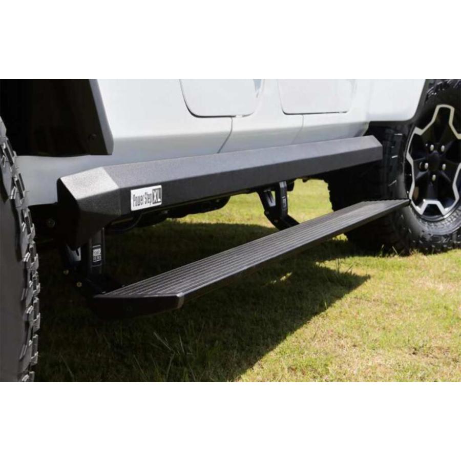 jeep グラディエーター　電動サイドステップ クライスラー・ジープ [AMP RESEARCH] 電動ランニングボード / サイド