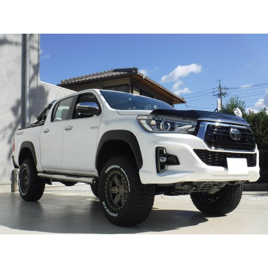 ハイラックス GI☆GEAR ROCCOルック フロントバンパー＆グリル セット