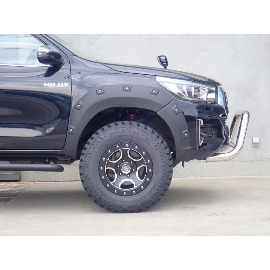 ハイラックス GI☆GEAR ROCCOルック フロントバンパー＆グリル セット