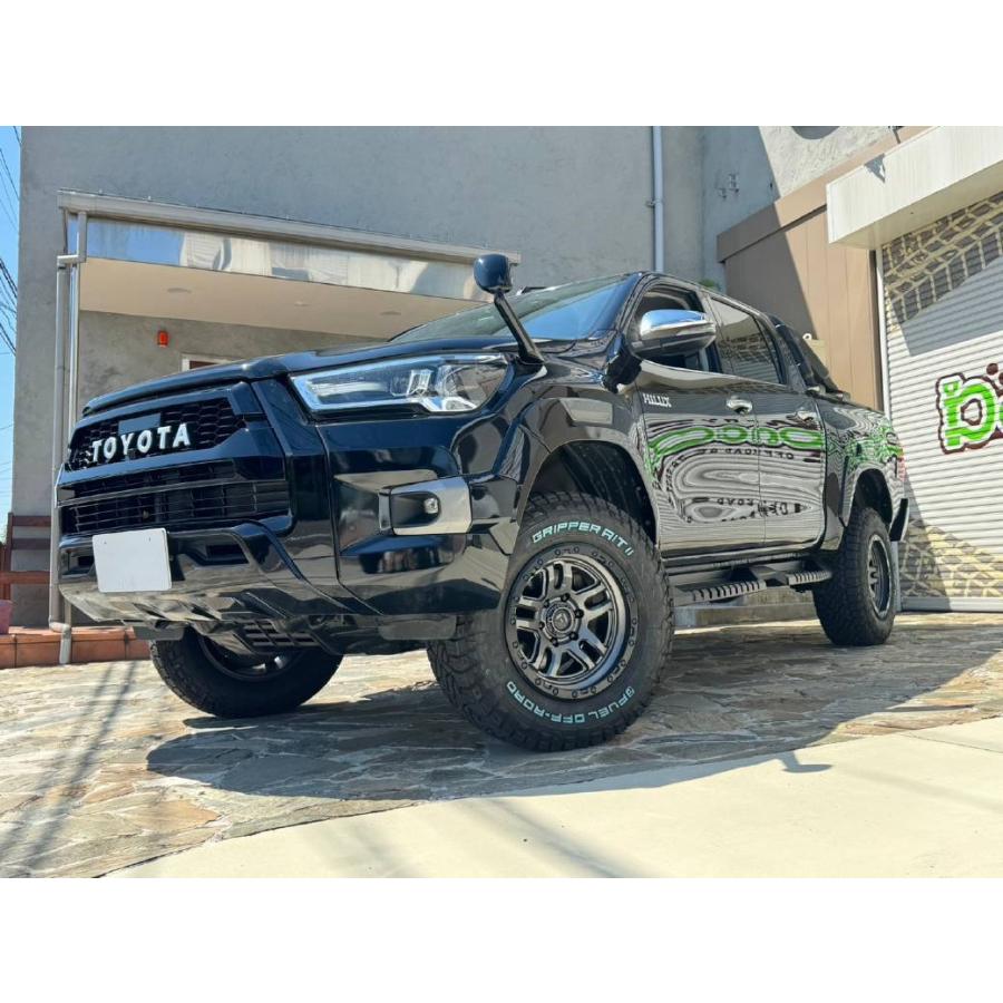 GUN125 HILUX ハイラックス ノーズブラ 後期/GR/ROCCO トヨタ GI☆GEAR GRスポーツルック ROCCOルック