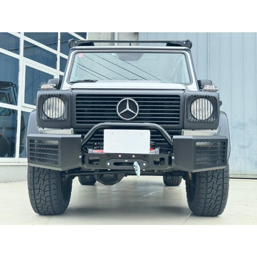 GI☆GEAR(ジーアイ・ギア)社製]ヘッドライトガード左右セットBENZ G 