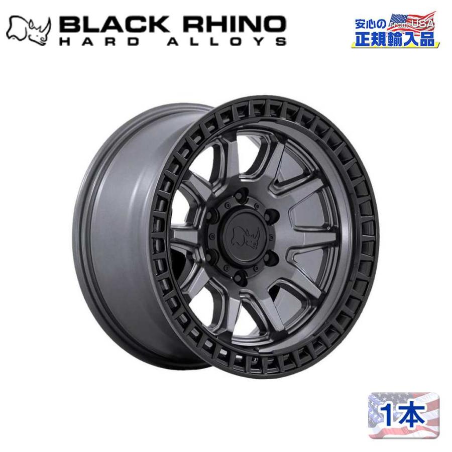 Black Rhino (ブラックライノ) 正規代理店]17インチアルミホイール 1本 