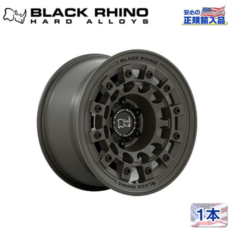 Black Rhino (ブラックライノ) 正規代理店]17インチアルミホイール 1本 