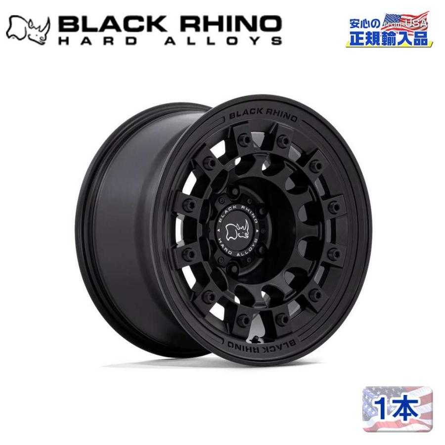 【つく】ブラックライノホイール17インチ Black Rhino (ブラックライノ) 正規代理店]17インチアルミホイール 1本