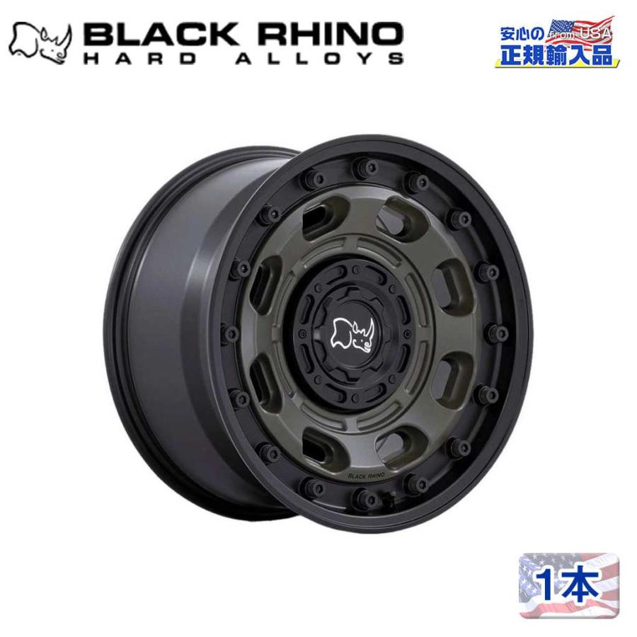 Black Rhino (ブラックライノ) 正規代理店]17インチアルミホイール 1本