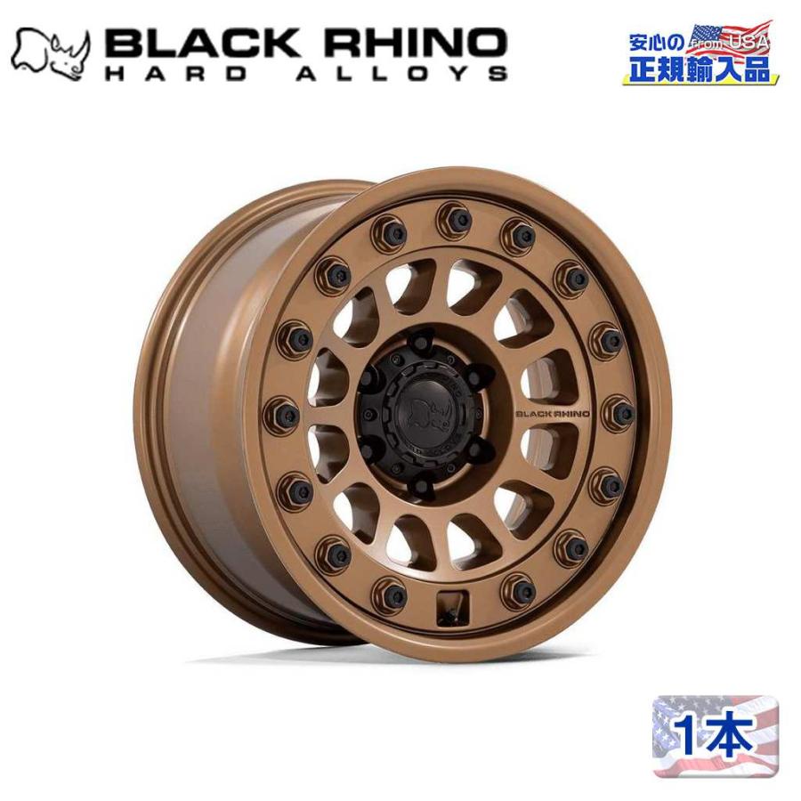 Black Rhino 正規品]18インチホイール 1本 BR012 OUTBACK MATTE BRONZE 