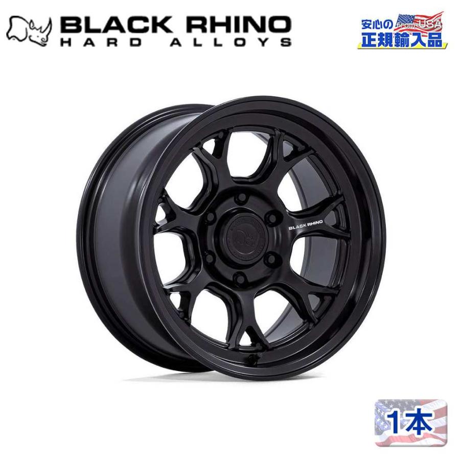 Black Rhino ブラックライノ] 17インチアルミホイール 1本 BR017 