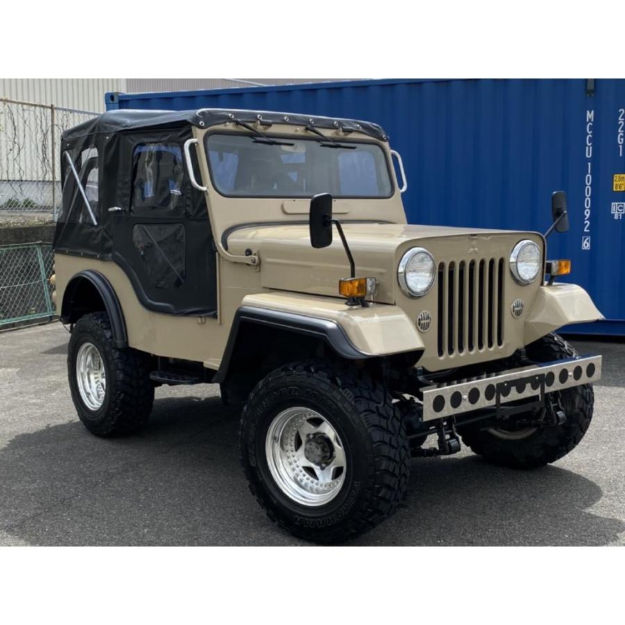 三菱JEEP系幌　左右ドア付andビキニトップ　2点セット　5,000円！ BESTOP正規品 三菱 ジープ 50系 ワイドボディ ソフト幌 パノラマトップ