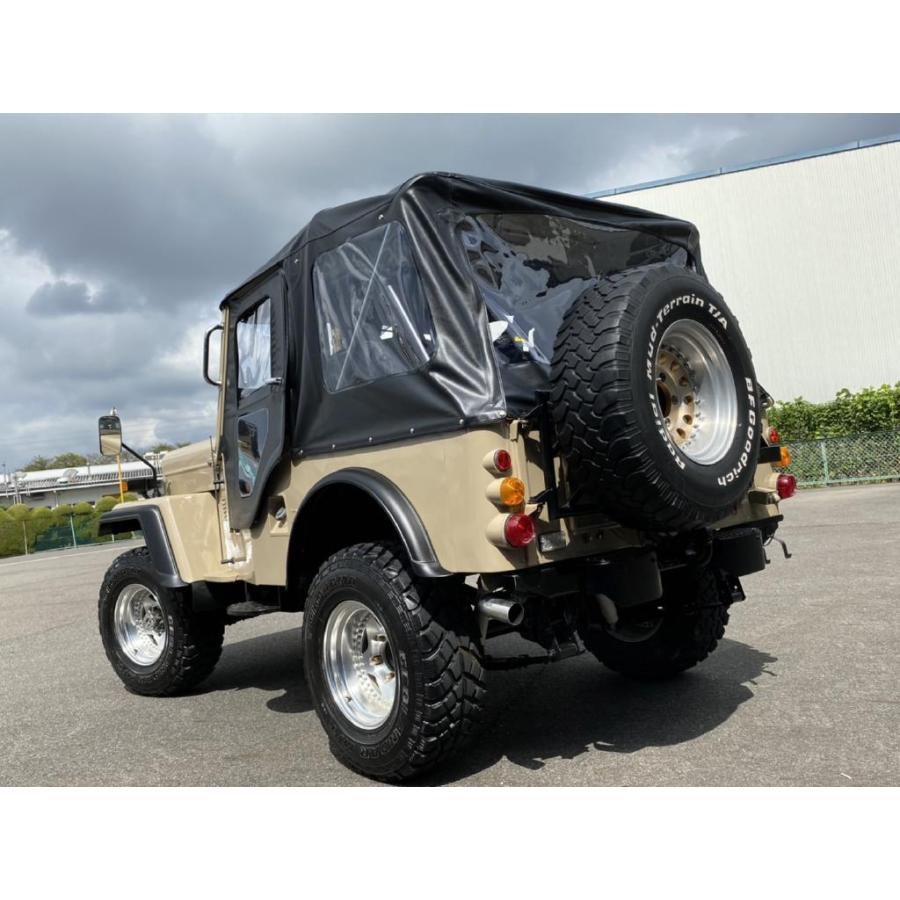 三菱JEEP系幌　左右ドア付andビキニトップ　2点セット　5,000円！ BESTOP正規品 三菱 ジープ 50系 ワイドボディ ソフト幌 パノラマトップ