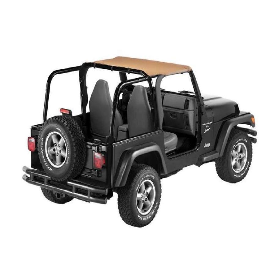 [BESTOP(ベストップ)正規輸入代理店]ストラップレス ビキニトップ 2ピース JEEP ジープ CJ・TJ ラングラー /送料無料 5252137｜dolonco｜02