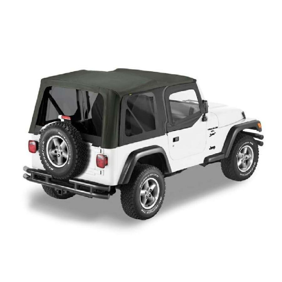[BESTOP 正規品] Replace-A-Top 交換用 ソフトトップ ブラックダイヤモンド 着色ウインドウ付き JEEP ジープ ラングラー TJ / 7912935の画像