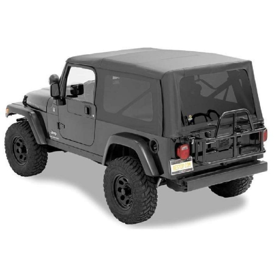 [BESTOP] Replace-A-Top 交換用 ソフトトップ ブラックダイヤモンド 着色ウインドウ付き JEEP ジープ TJラングラー 2004-2006 / 7914035の画像